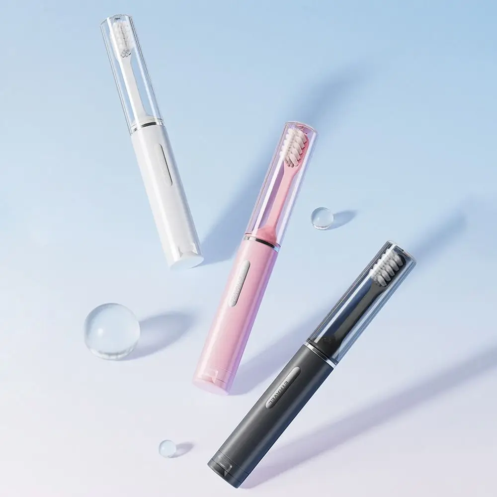 Mini Travel Toothbrush Soft Bristle Can Hold Toothpaste Toothpaste Dispenser Dust-poof Small Dental Brush Tooth Clean Tools