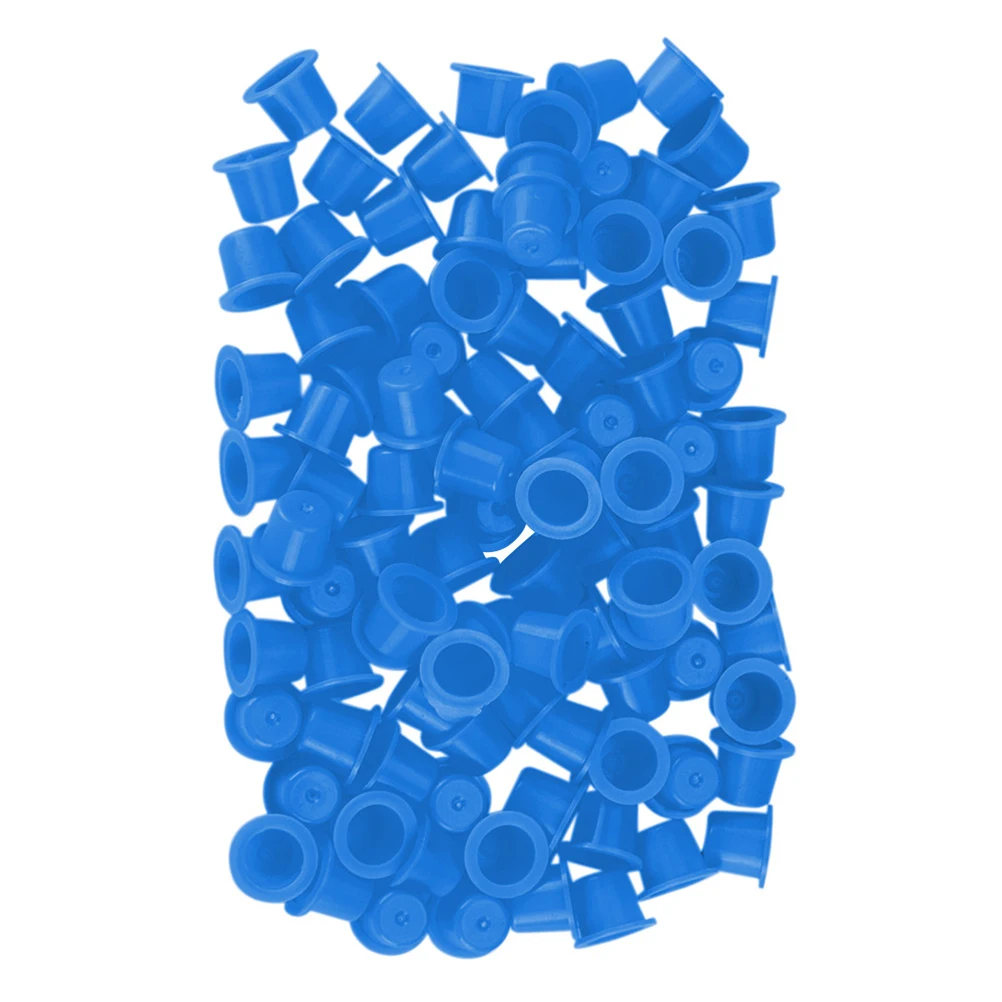 

500Pcs Pigment Ink Cups Disposable Clear Containers for Eyelash Brow Tattoo Makeup Supplies Pigment Cups Supplies