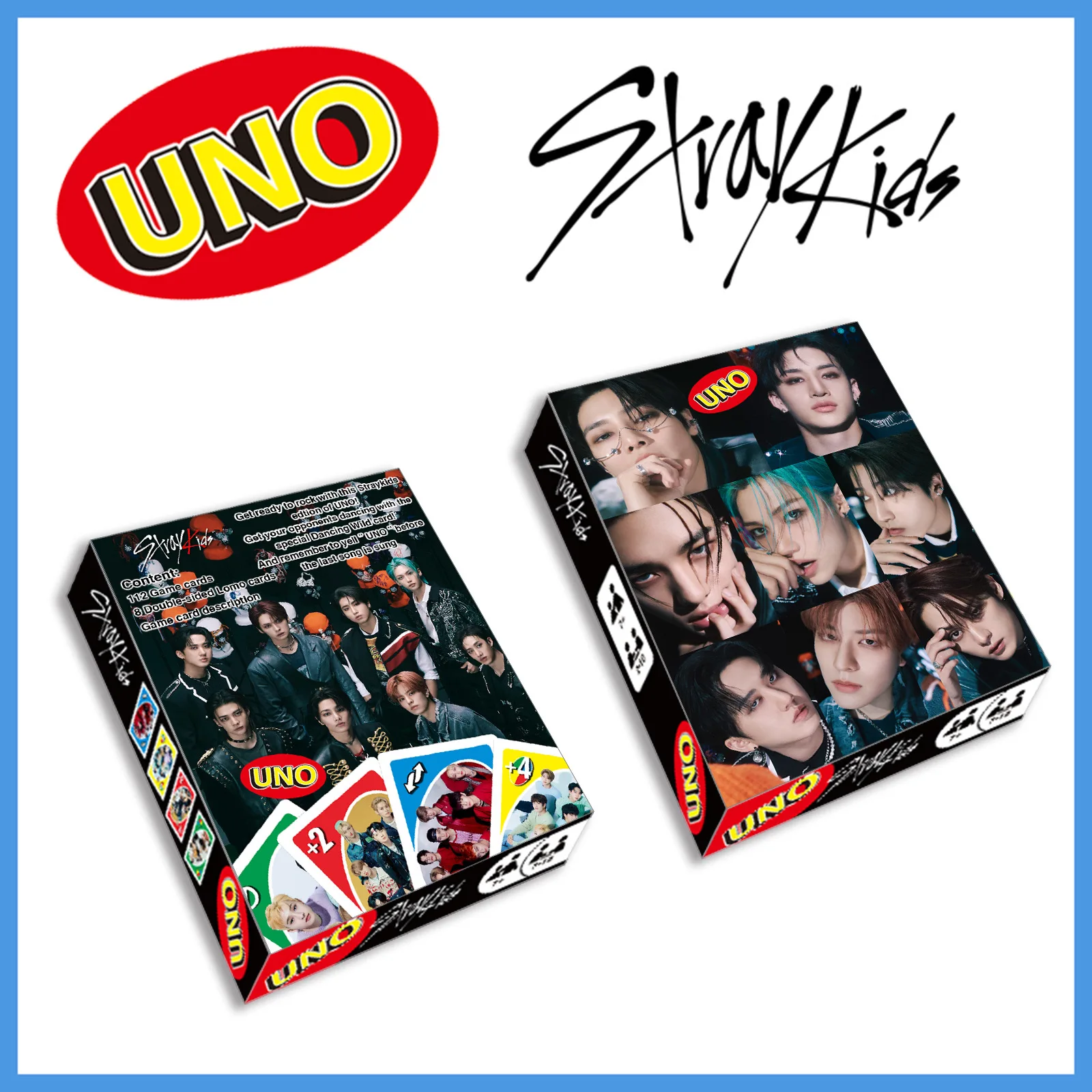 

120 Straykids playing cards punishment cards SKZOO peripheral same star cards party board game card cards