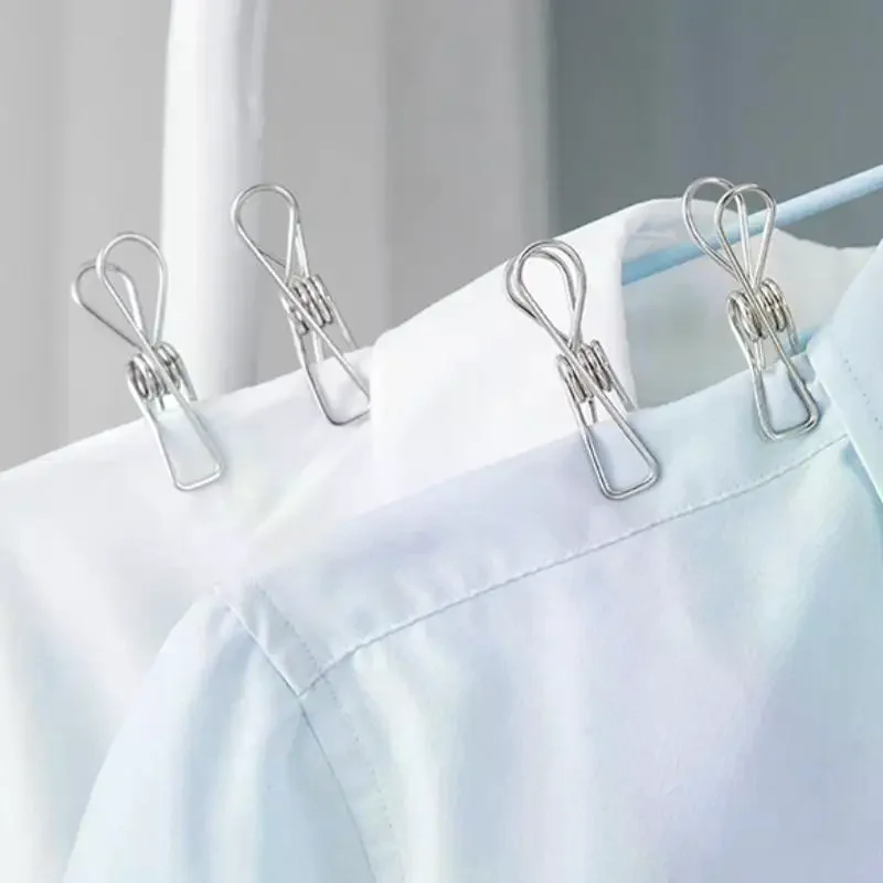 Stainless Steel Clips Spring Clips Drying And Storage Clips Sock Clips Sold In Packs Of 10