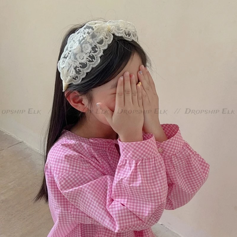 Simple Elegant ballet Lace Headband For Women Fashion Hair Hoops Non-slip Hair Band Bridal Headwear Accessories