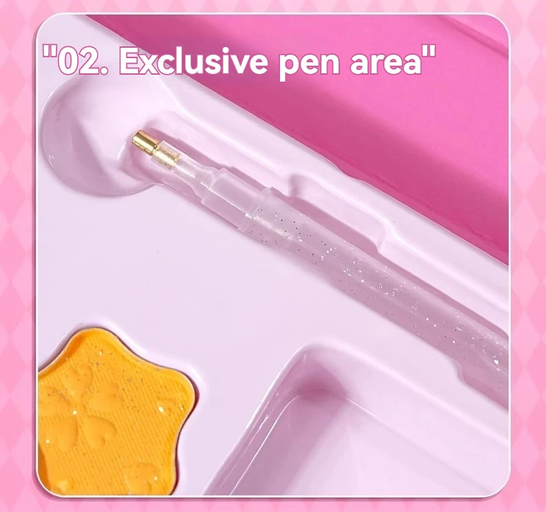 DIY-Papierkunst-Bastelsets – 3-in-1-Prinzessin-Make-up-Set mit Diamant-Malerei-Sets und Prinzessinnen-Aufkleberbuch, Geschenke für Mädchen – Detail 18