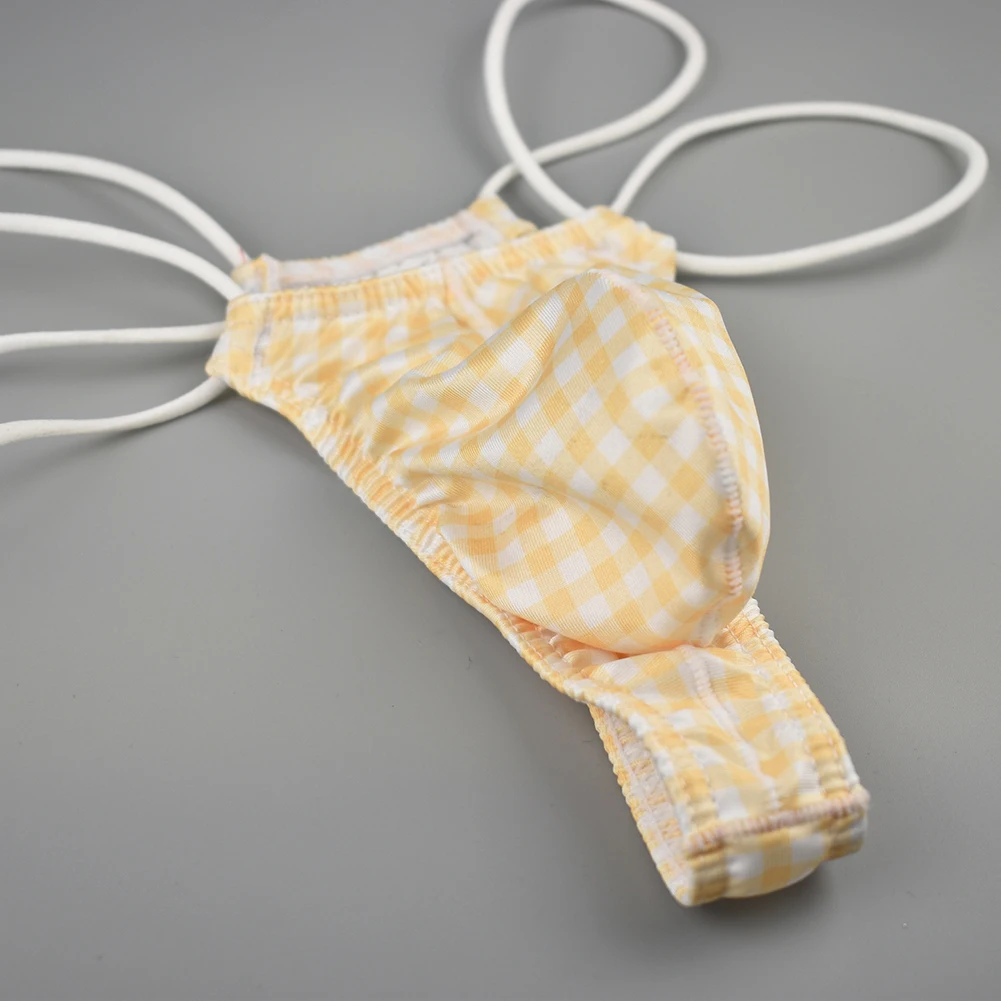 Men's Sexy T Back Thong Underwear Gays Erotic Open Buttock G-String Ring Cockring Elastic Strap Underpant Homme Bondage Lingerie