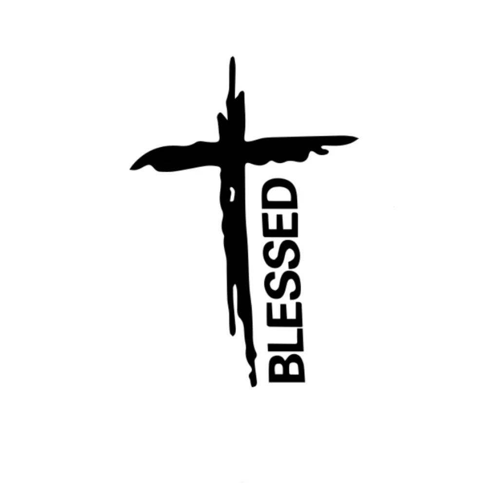 

Виниловая наклейка Faith Design для автомобиля, водонепроницаемая, устойчивая к УФ-излучению, для окон автофургонов, фургонов, грузовиков, универсальная, с духовным вдохновением