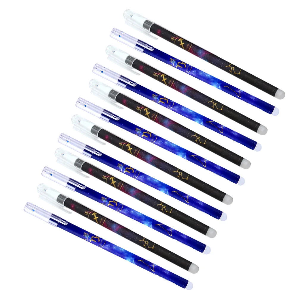 

24pcs Gel Pen Student Writing Pen Cartoon Constellation Design Smooth Ink For Journaling Coloring Books Crafting Art Supplies