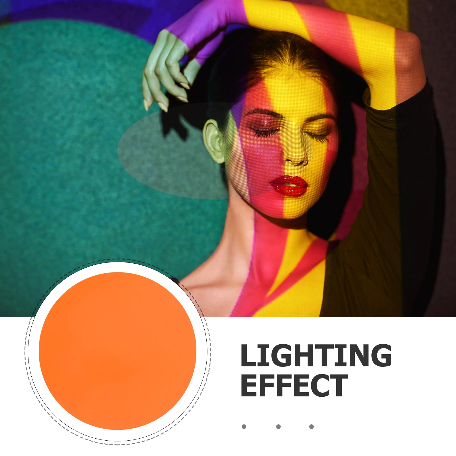 Sunset Film Filters for Flash Light Colour Camera Color Correction Gel Transparent Photo Films Lighting Lamp