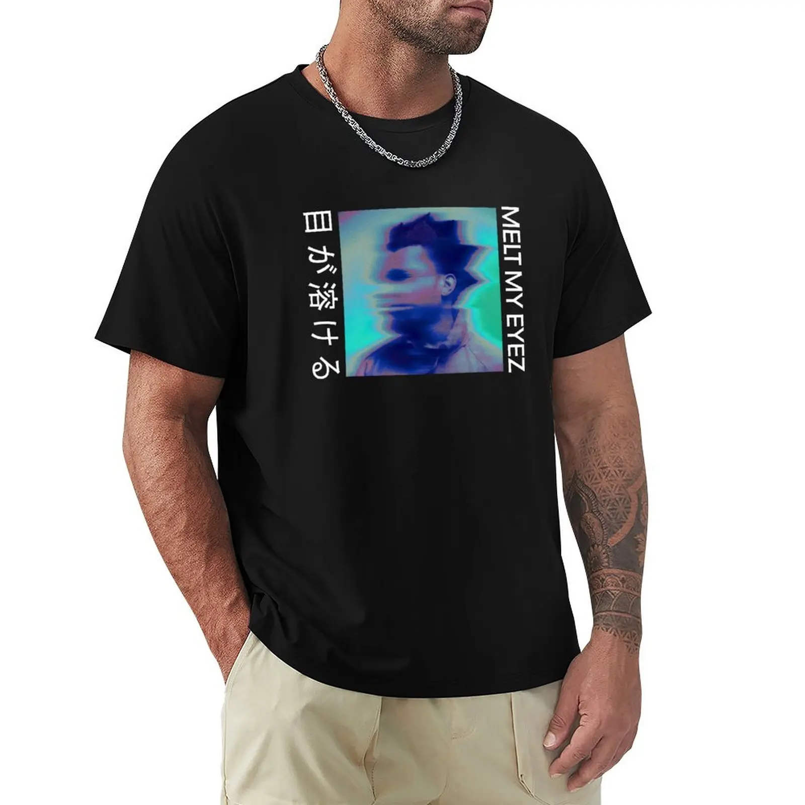 Denzel Curry Merch Melt My Eyez T-Shirt anime figures shirts graphic luxury clothes men