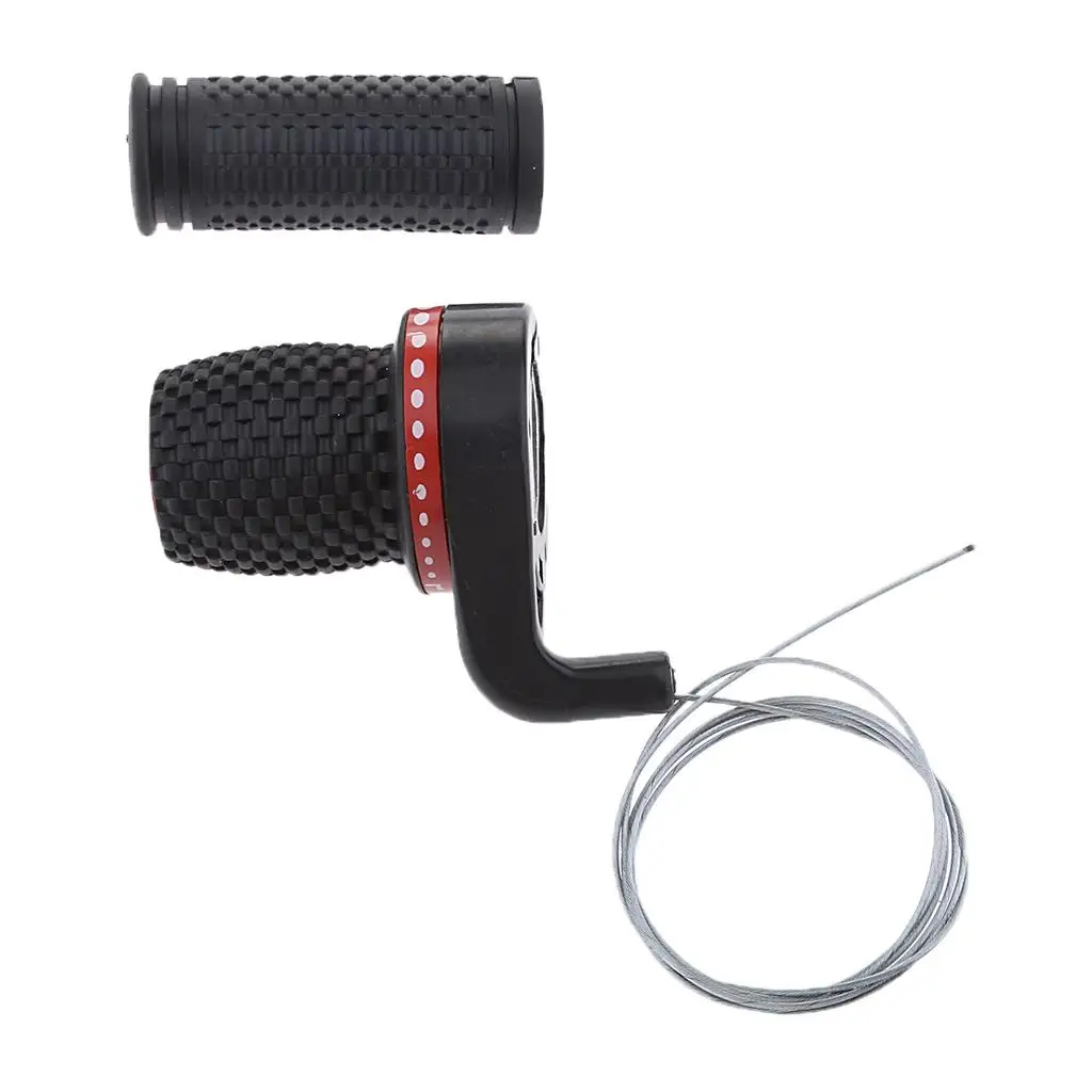 Marine Outboard Tiller Handle Assembly Black Plastic Steering Lever Replacement for Boat Motor Screw and Controls
