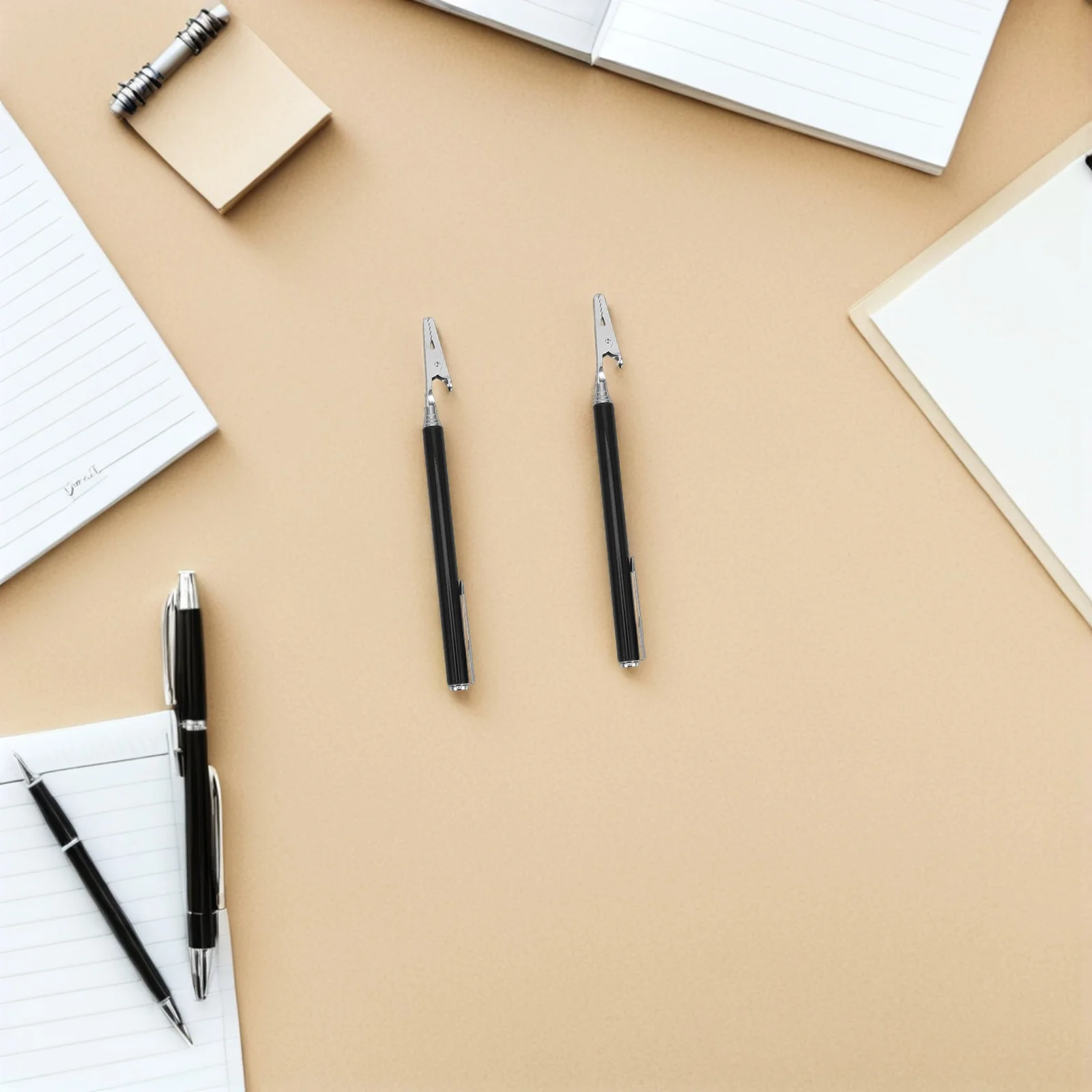 

5Pcs Metal Badge Holder Clip Retractable Id Badge Reel for Nurse Doctor Teacher Student Name Tag Holder Sign Clamp