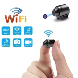 1080P HD Mini telecamera di sicurezza per interni sorveglianza di sicurezza Baby Monitor videocamera per visione notturna WiFi IP Cam videoregistratore Audio