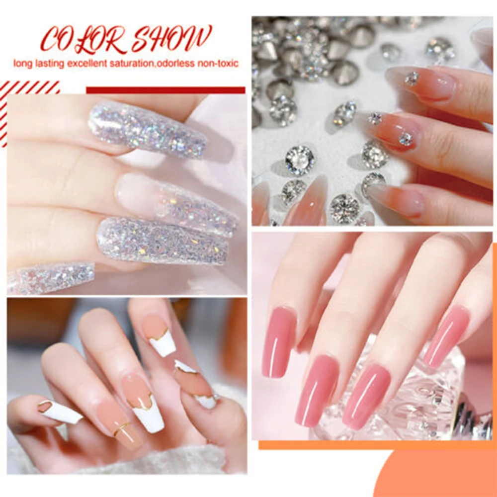 Limegirl بولي مسمار الأشعة فوق البنفسجية جل مجموعة للأظافر تمديد سريع بناء نقع قبالة الأشعة فوق البنفسجية Polys مسمار جل عدة مانيكير أدوات الديكور الفن