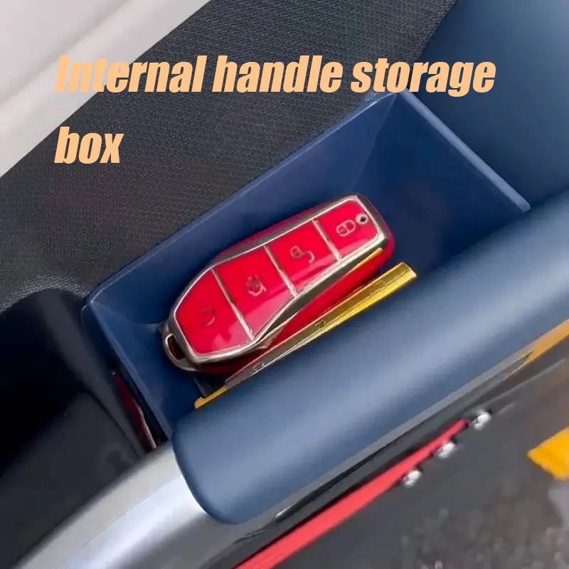 For BYD Atto 3 Yuan Plus 2022 2023 2024 Door handle storage box door handle storage box interior storage box pocket covers image 2