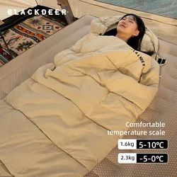 BLACKDEER Outdoor Travel Anhydrous Cotton Sleeping Bag Emergency Adult Autumn Dirty Warm Adult Camping Single Quilt Portable