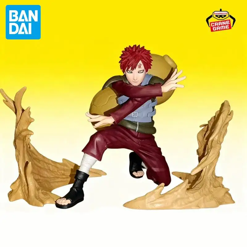 ฟิกเกอร์การ์ตูนนารูโตะ กาอาระ ของแท้จาก Bandai ของสะสม โมเดลแอคชั่น ตุ๊กตาการ์ตูน ของเล่นตั้งโต๊ะ ของตกแต่งพีวีซี ของขวัญเทศกาล