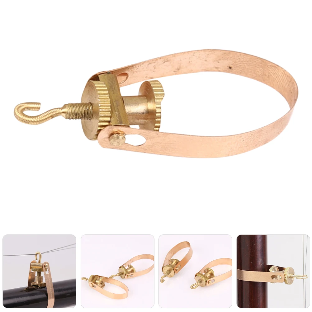 

3pcs Metal Fine Tuners Durable String Adjusters Precise Tuning Long-Lasting Erhu Accessories Replacement Practical Tuner String