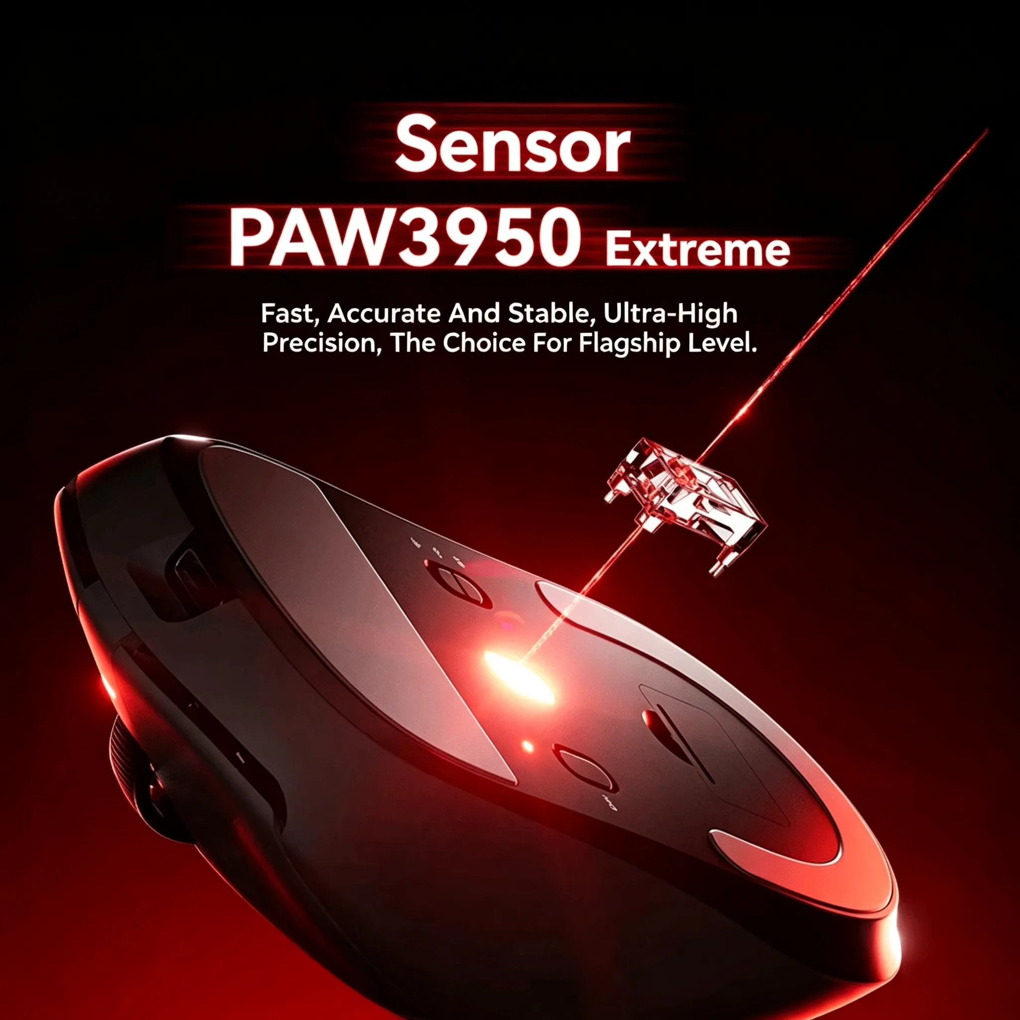 VGN Dragonfly 3 Master GT Wireless Mouse Tri-Mode SuperLight PAW3955 Extreme Dual 8K Polling Rate Long Battery Esports FPS Gamer