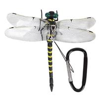 Dragonfly hat Clip Dragonfly Pin Simulated Fake Dragonflies Large Dragonfly Clips Garden Decoration Craft Fly Repelling Supplies