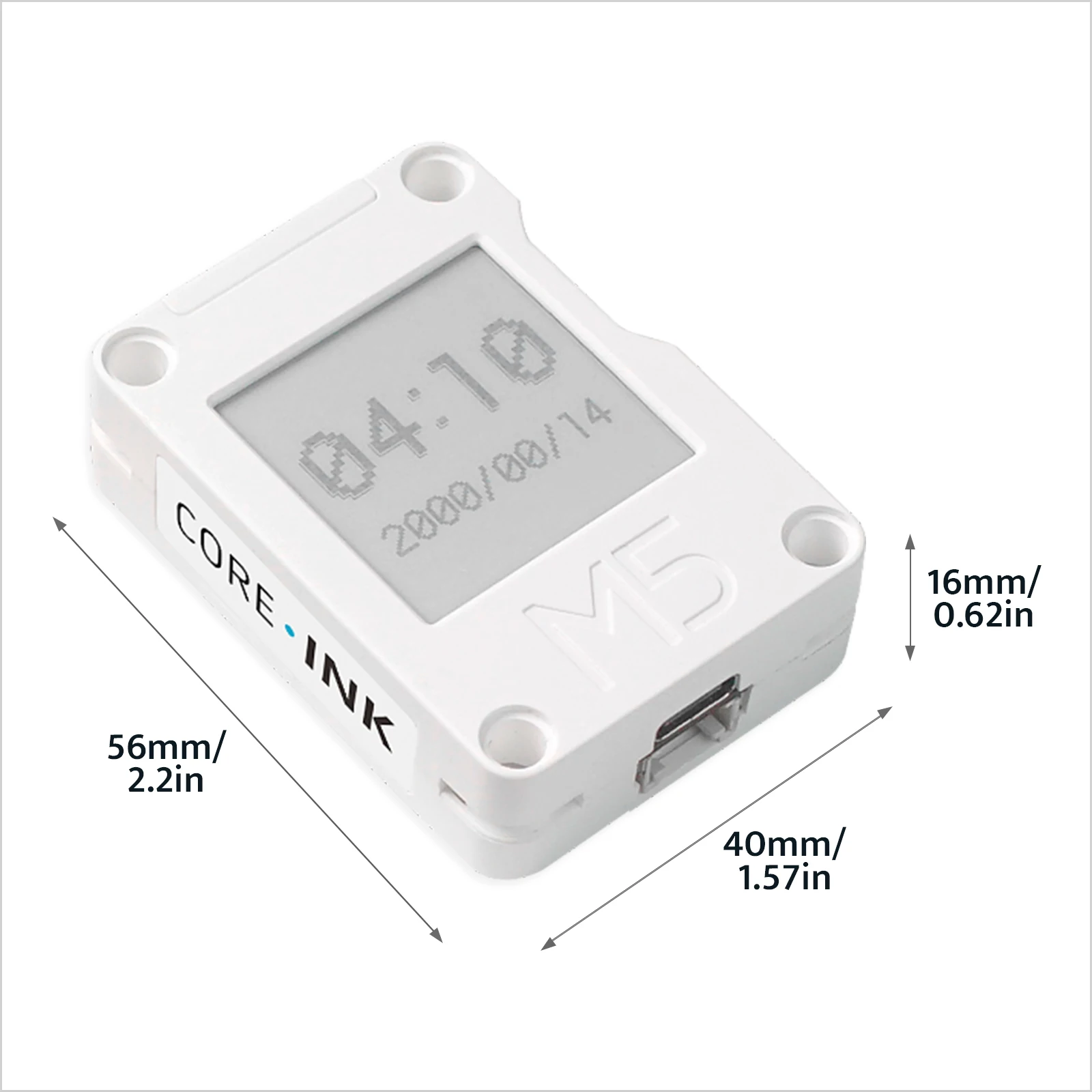 Kit Pengembangan Tinta Inti M5Stack ESP32 Resmi M5Stack (Layar Elnk 1.54 ")