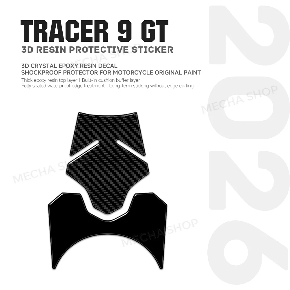 Motorcycle Accessories Ignition Area Sticker Protection Kit for Tracer 9GT 2025 2026