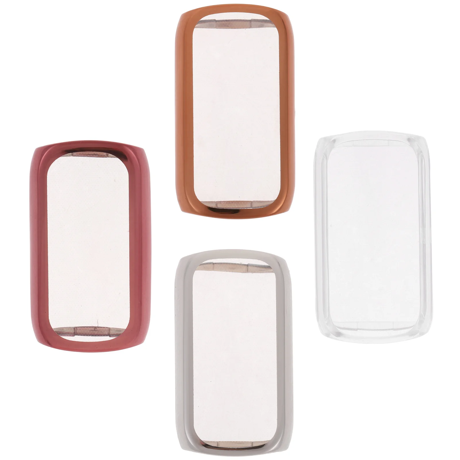 4 قطع من غطاء شاشة الساعة المضاد للخدش، واقي ناعم من مادة البولي يوريثان الحراري لعلبة الساعة الواقية ذات القطع الدقيق للاستخدام اليومي