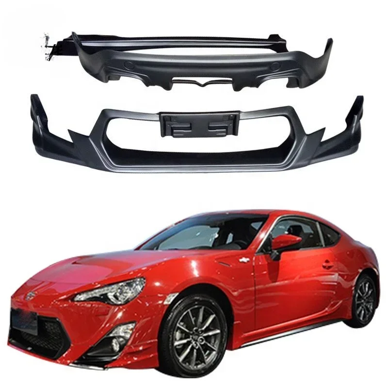 

Комплекты кузова автомобиля для Toyota GT86 2013-2015 TRD Style Передняя губа Задняя губа Боковые юбки Комплекты кузова Внешний аксессуар Высокое качество