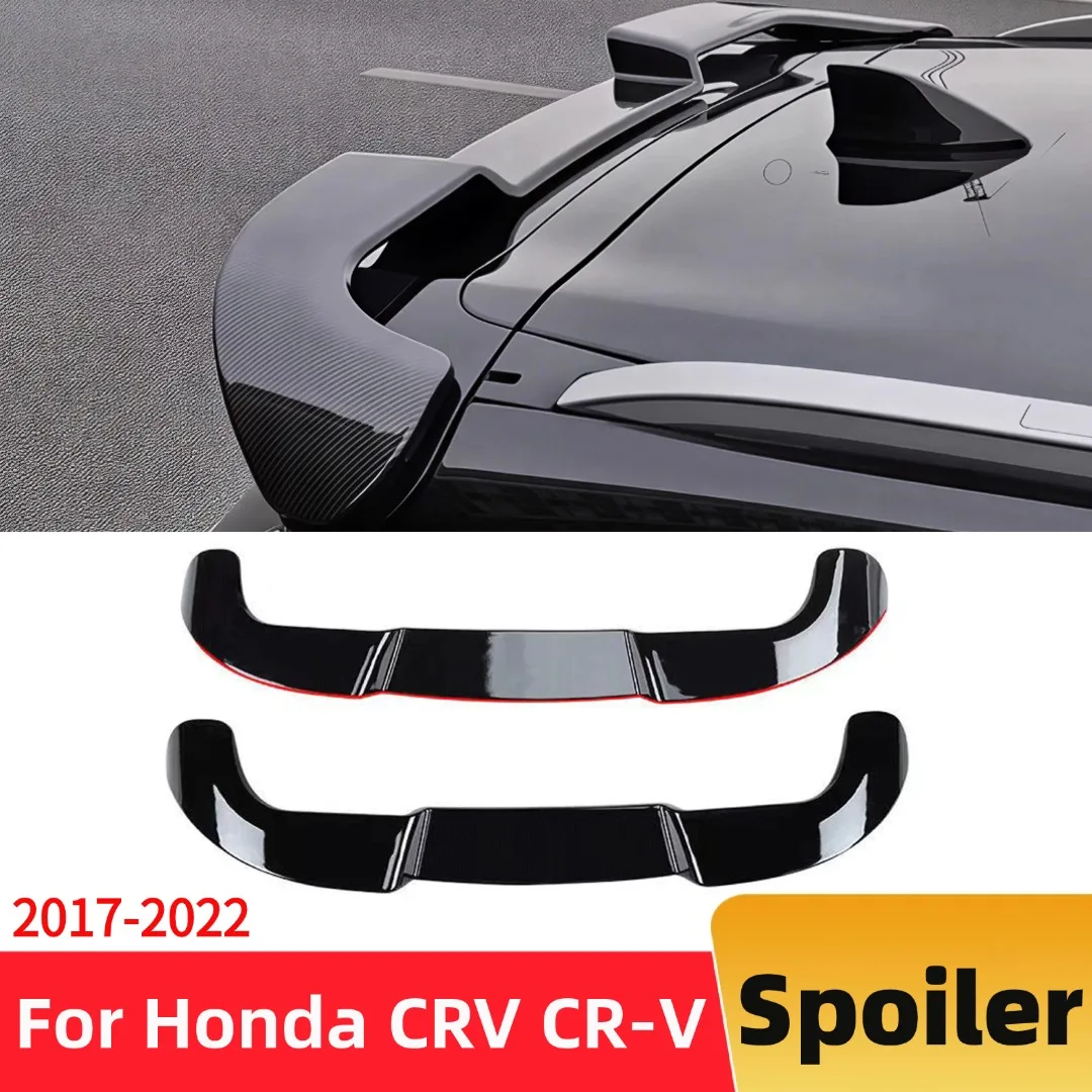 Rear Deflector Spoiler Wing Tail Boot Lip Body Kit Tuning Styling Airfoil Exterior Accessories For Honda CRV CR-V 2017-2022 5th