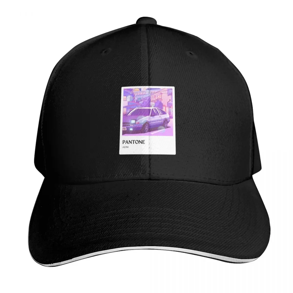 Pantone collection anime car AE86 Baseball Cap Gift for Him Her Casual Daily Wear Quick Dry Performance