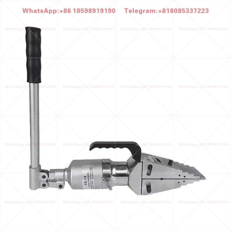 FS-14 14 Ton Hydraulic Flange Spreader Max 6mm Opening Portable Wedge Type Pipe Flange Separator Heavy Duty
