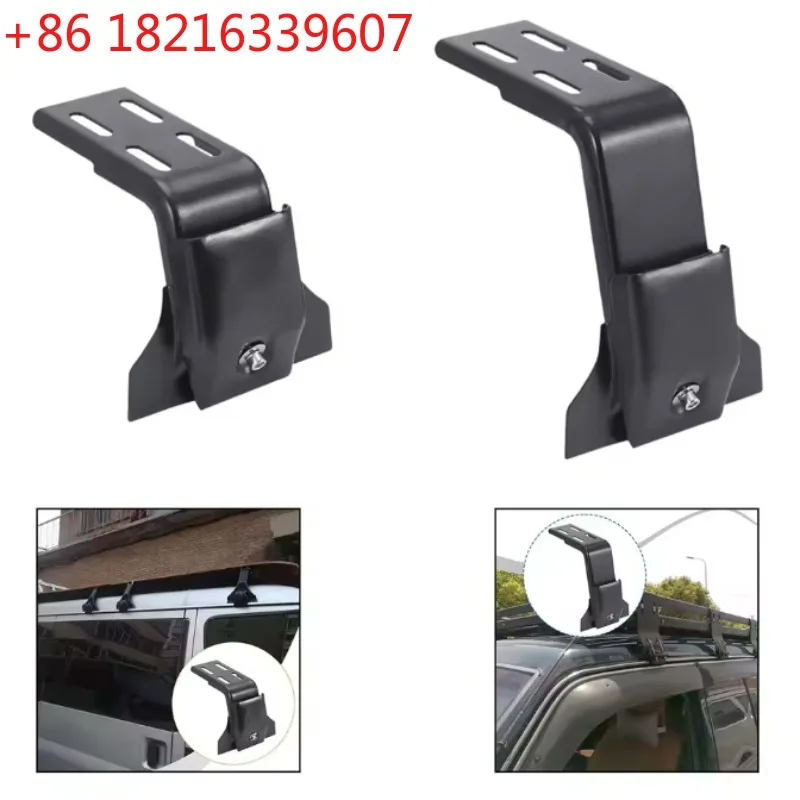 YAO Universal Vehicle Roof Rack Support Bracket Adjustable Gutter Mount Adapter Car Roof Automobile Exterior Parts Accessories