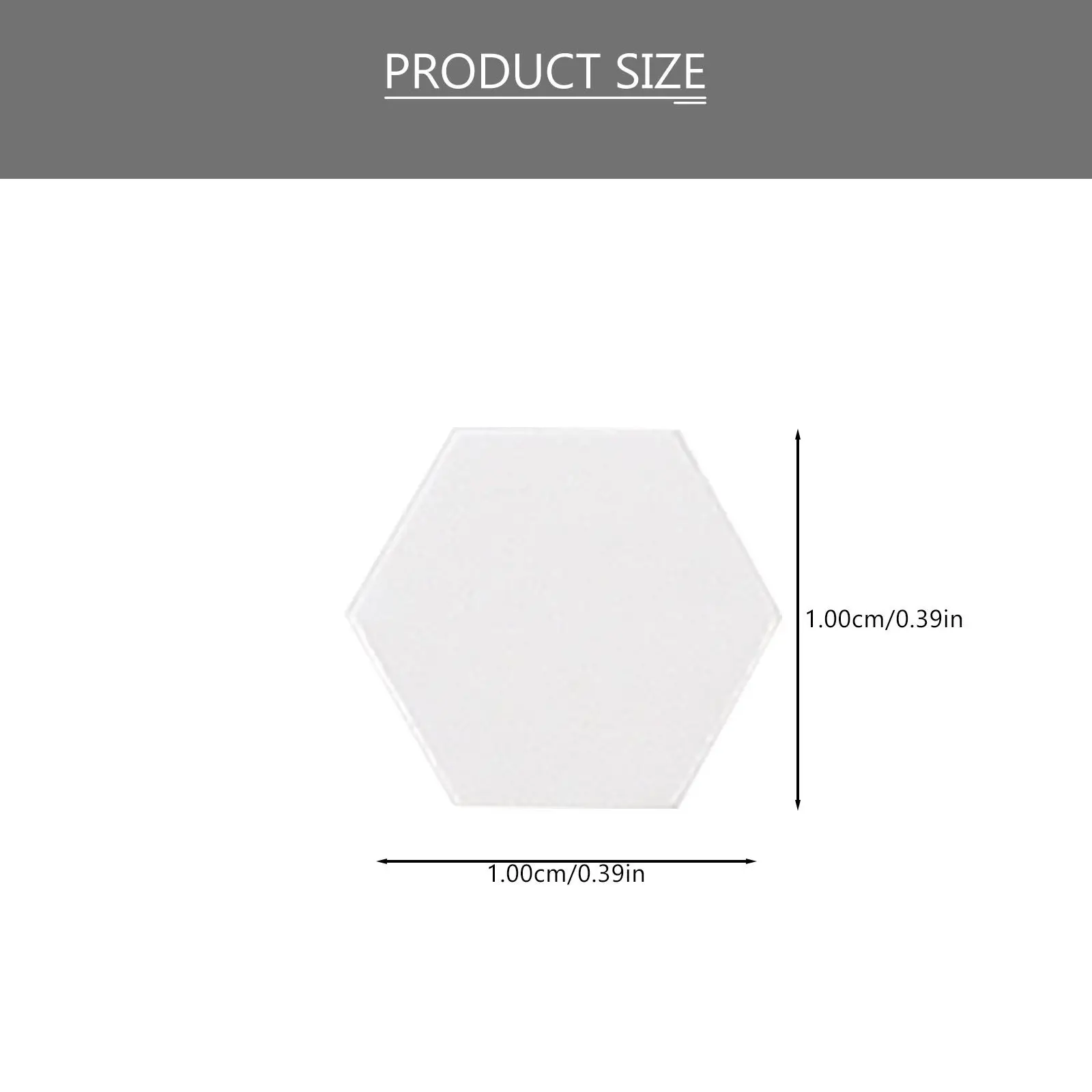 Double-Sided Strong Adhesive Foam Patches for DIY Crafts, Balloon Support & Fixing – Hexagon Shape