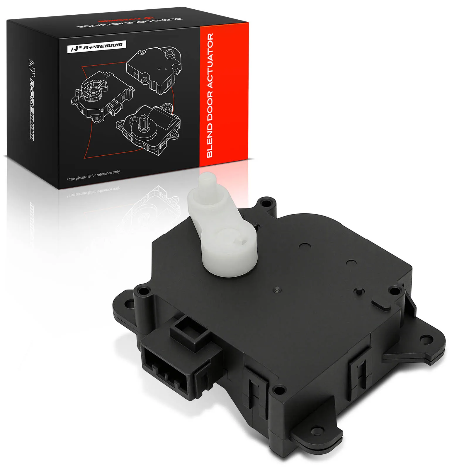 A-Premium Main HVAC Recirculation Door Actuator for Honda Accord 1998-2002 Pilot 2003-2008 Odyssey 1999-2004 Acura MDX 2001-2006