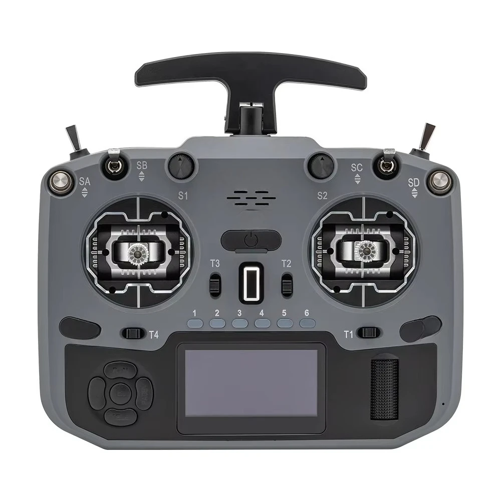 HelloRadio V14 ELRS Left Hand Throttle Remote Control Multi Protocol Open Source FPV High Frequency Head EDGTX Firmware Joystick