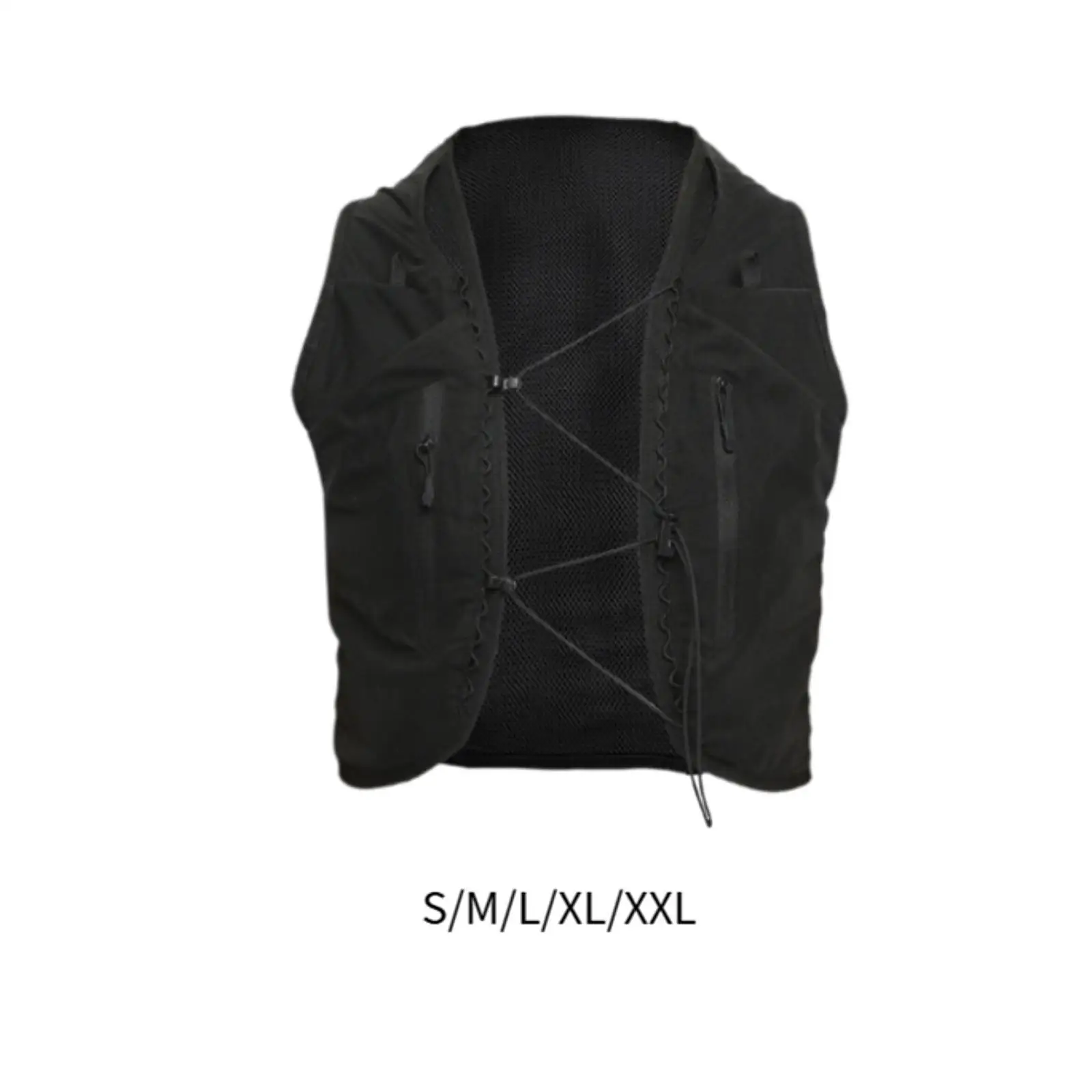 

Hydration Vest Adjustable Multi Pockets for Men Women for Camping Cycling