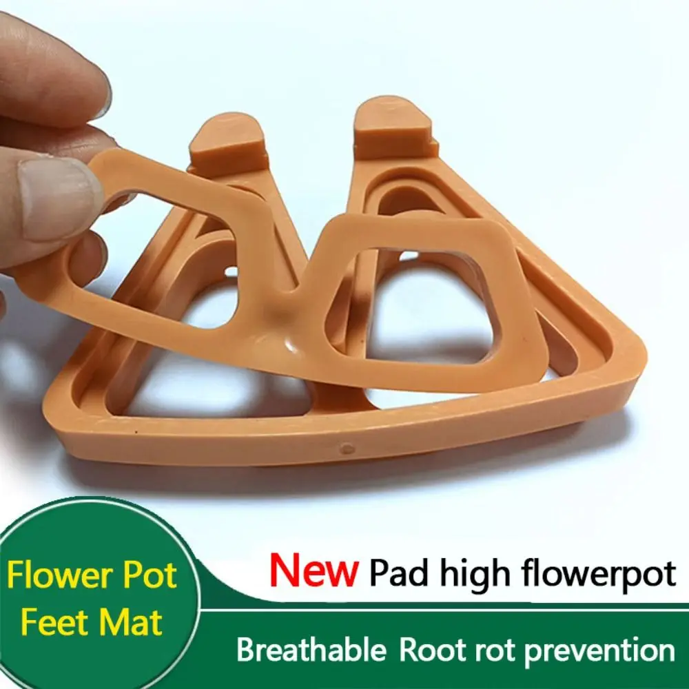 

High Quality Double Headed Flower Pot Feet Mat Non-slip Breathable Plant Pot Feet Prevent Moisture Durable Pot Risers Pad