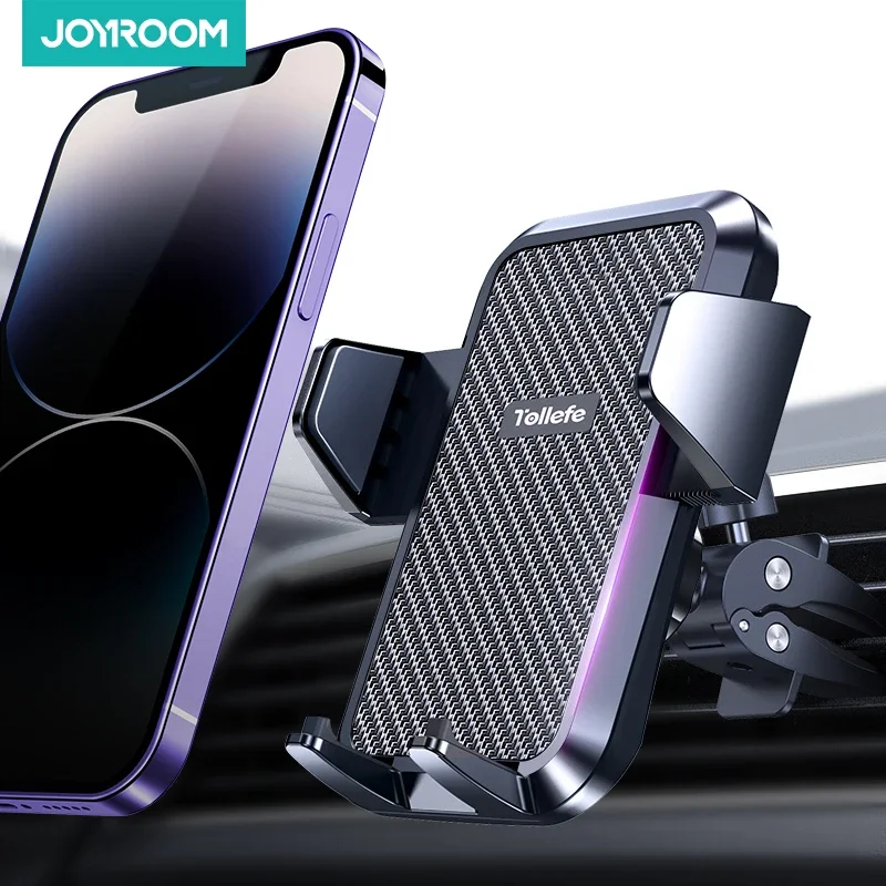 

JOYROOM Car Phone Holder for Vent Hands Free Ultra-Durable Car Mount Universal for iPhone 15 14 13 12 Pro Max/Samsung