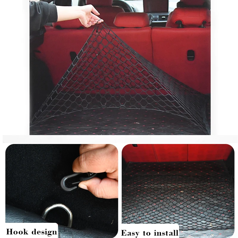 

Car Trunk Net For Nissan Murano SL Z52 2015-2024 Storage Bags Interior Mesh Car Rear Luggage Elasticity Organiser Accessories