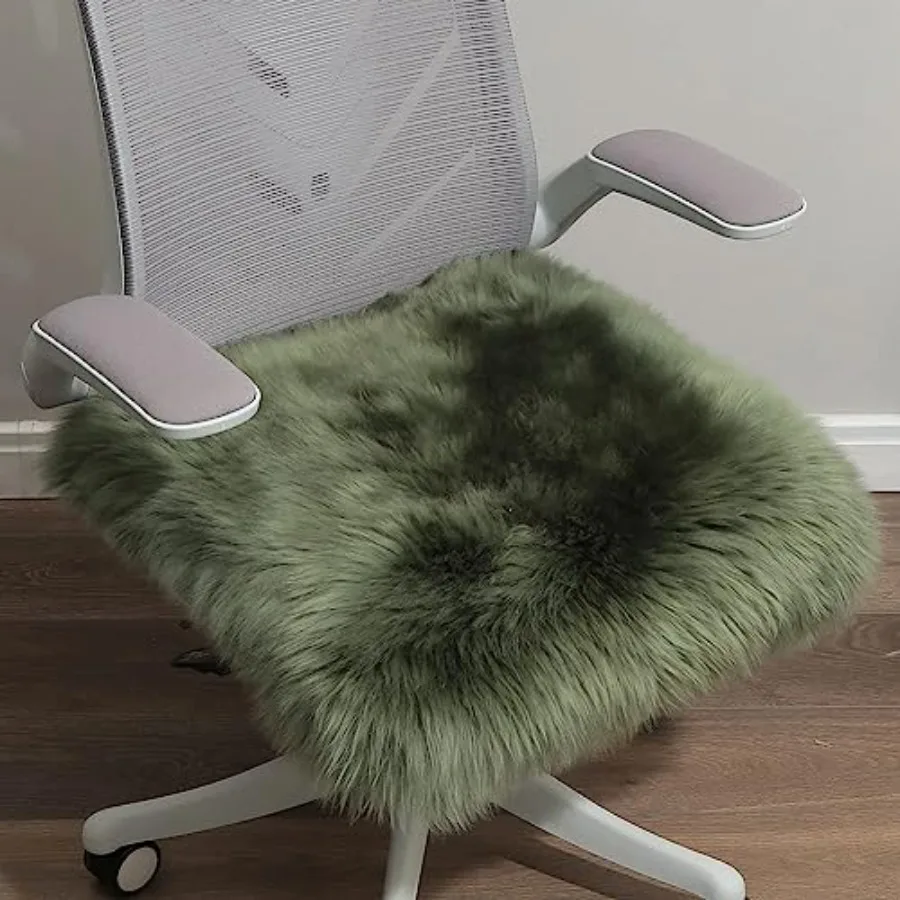 Sheepskin Chair Covers - Office and Dining Room Chair Pads