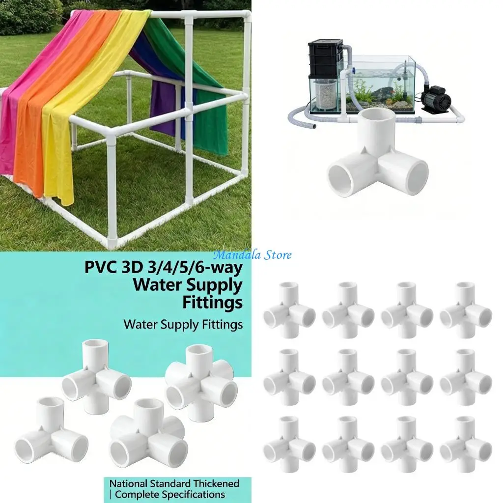 u2jc-12pcs-水道管付属品屋内屋外家具のための太陽抵抗力がある