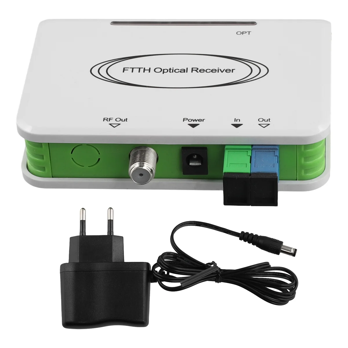 Sistema T35C CATV ONU FTTH Receptor óptico WDM Nodo óptico Triplexer activo SC/(B) Enchufe de la UE