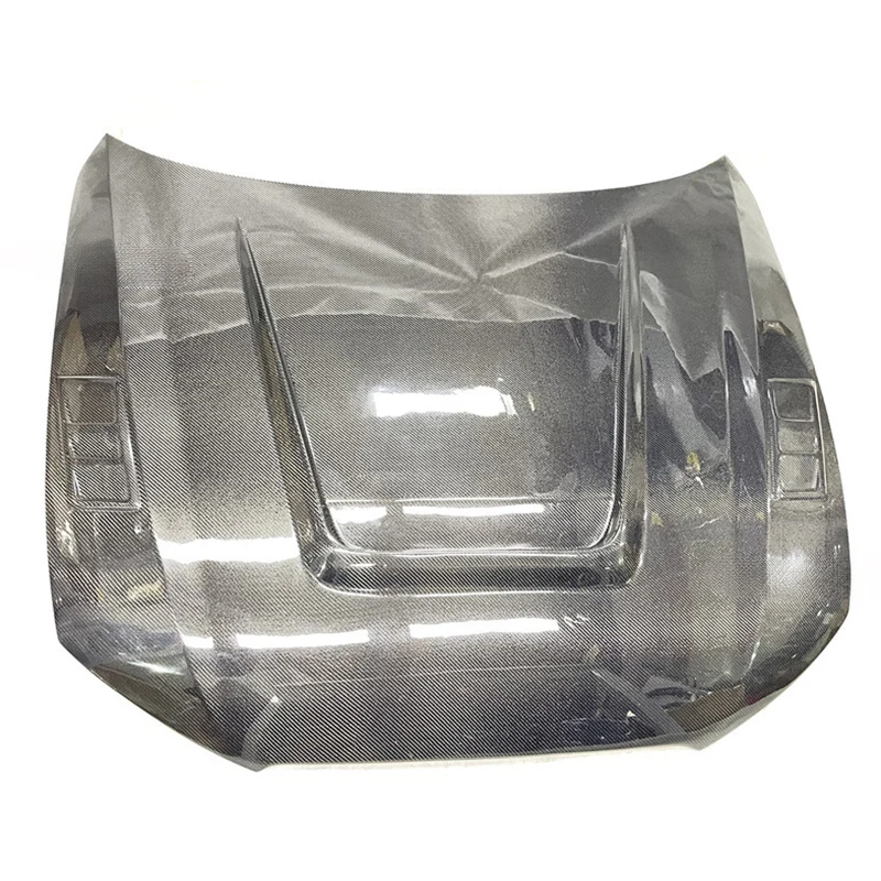 【Hot Selling】High Quality Real Carbon Fiber Fibre Front Engine Hood Clear Car Bonnet for   A6 2012-2018