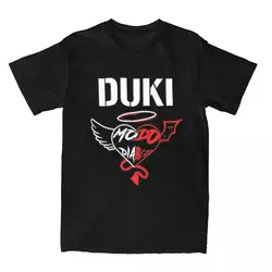 Streetwear Duki T-Shirt Ladies Unisex Casual Short Sleeve Cool Modo Dlablo Y2K Fun O Neck Harajuku Women Tees Oversize Tops