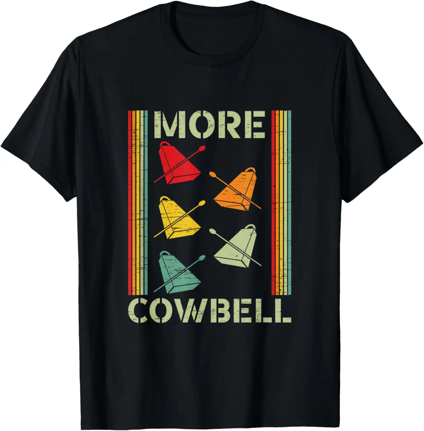 

Футболка для членов винтажной группы Cowbell More