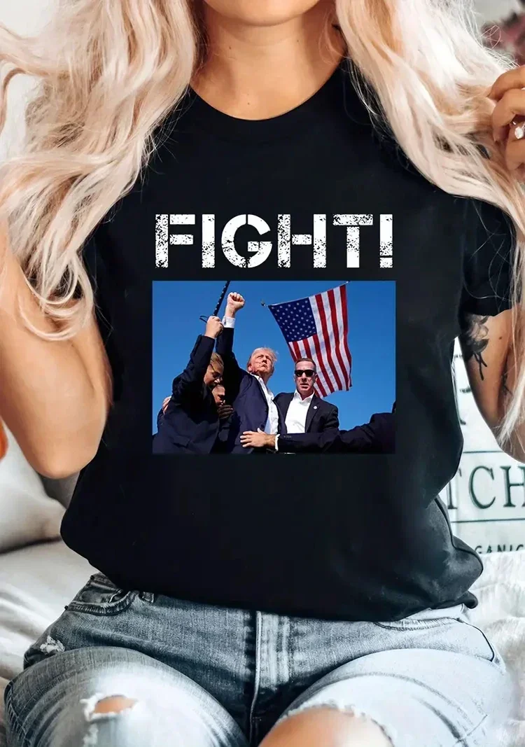 

Женская футболка с принтом в стиле Харадзюку, Летняя короткая футболка, женский топ, модная Уличная Повседневная одежда, Y2k, 2024