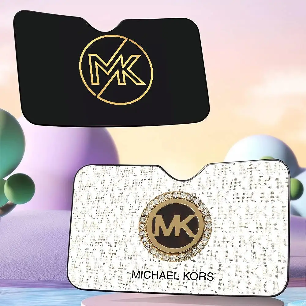Parasol para ventana delantera de coche M-Michaels-Fashion-Kors, para la mayoría de los sedanes y SUV, bloquea los rayos UV, mantiene el vehículo fresco