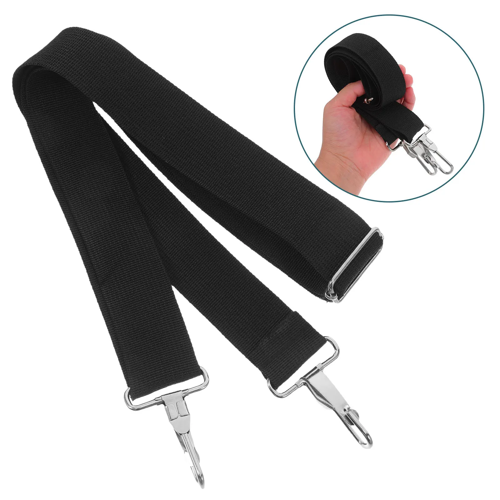 

Snare Drum Shoulder Strap System Adjustable Nylon Marching Percussion Carrier Harness 145Cm Heavy Duty