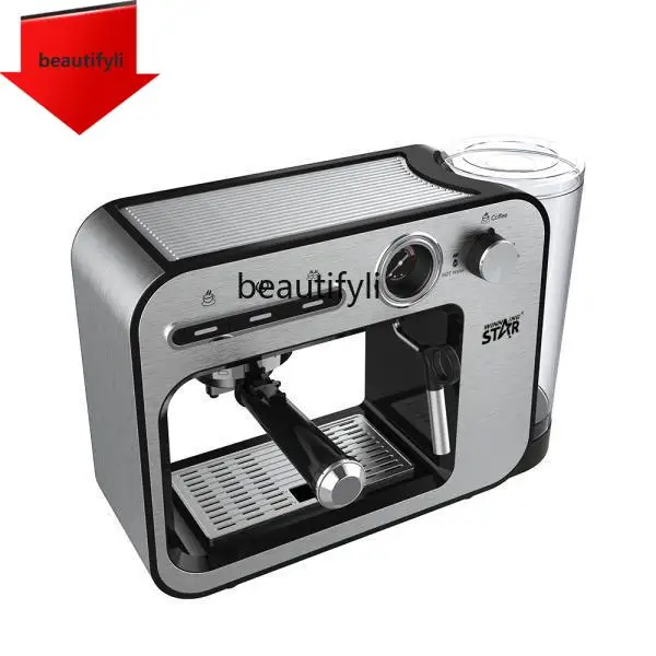 

A61 Stainless Steel Household Pumped Espresso Machine with Steam Milk Foam