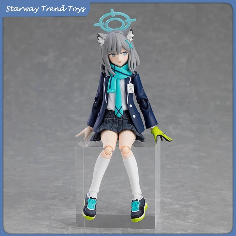 

Figma No 567 Shiroko Sand Wolf Blue Archive Ver Action Figure with Accessories Collectible Model Figure for Fans