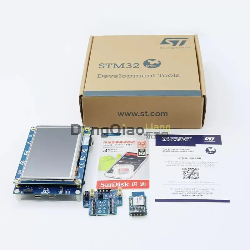 The original stock STM32H7S78-DK development board uses the STM32H7S7L8 MCU exploration suite