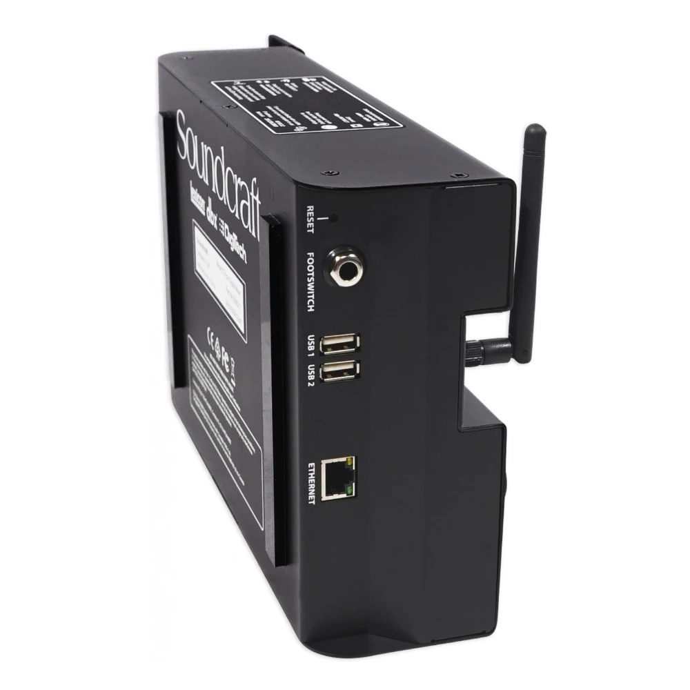 Soundcraft Ui12 12-Kanaals Afstandsbediening-Gecontroleerde Digitale Mixer Met 8 Voorversterkers, Wi 2 Aux, surfaceless Interface,Onboard Effecten