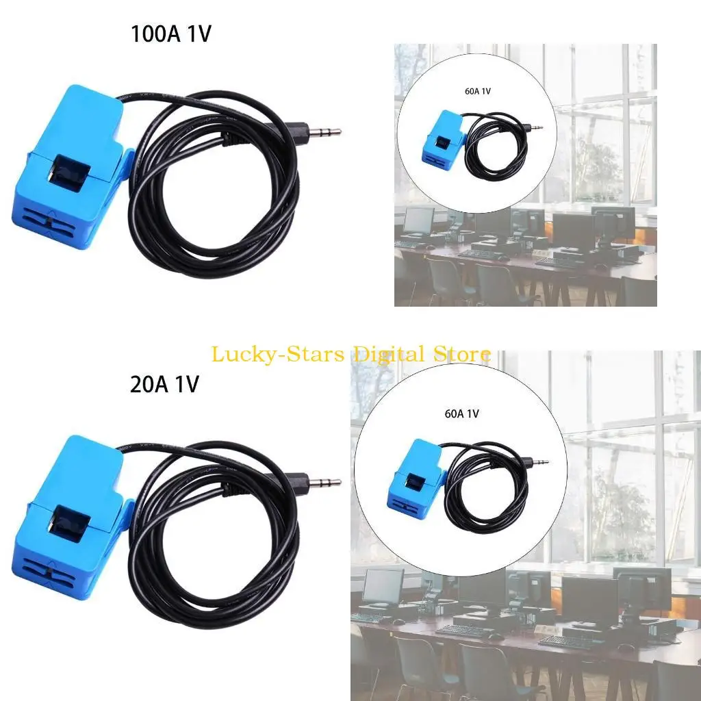 

T3EE SCT-013 10A-100A Трансформатор тока с открытым закрытием SCT013 Неинвазивный датчик переменного тока